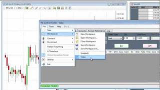 NinjaTrader 7 Tips - Creating and Saving a Workspace