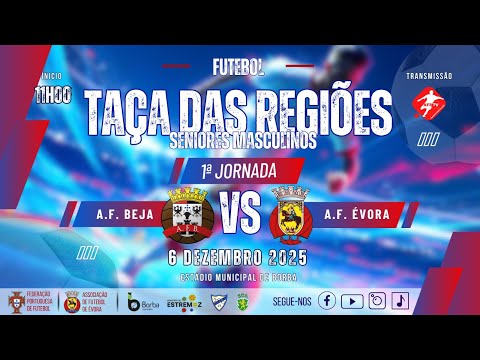 AF Beja vs. AF Évora, na AFE TV