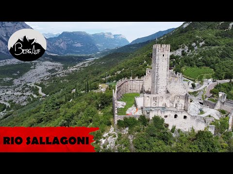 Via ferrata at Lake Garda to Castello di Drena: Rio Sallagoni (difficulty C)