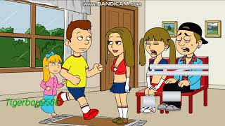 Caillou and Lily Duct Tapes Clyde and Stephanie/Un