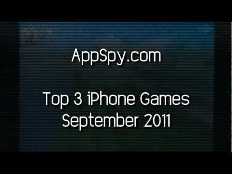Top 3 iPhone Games September 2011 - AppSpy.com