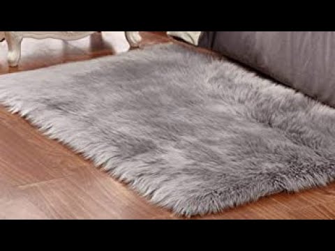 Rabbit Fur Mat