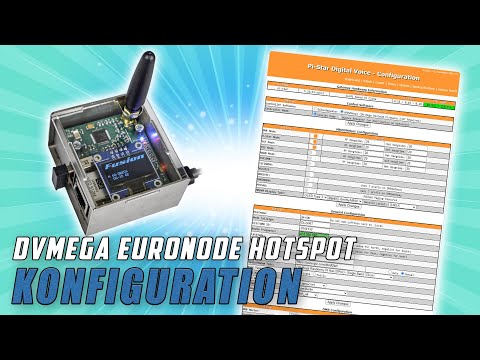 DVMEGA Euronode 🌍 Konfiguration Pi-Star MMDVM Hotspot #02
