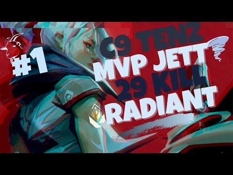 C9 TENZ AMAZING 29 KILL MVP JETT ON HAVEN - VALORANT