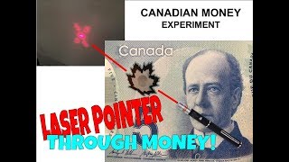 Maple Leaf Glows Under Laser | Cool Science Demonstrations