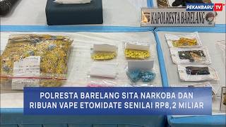 Libur Iduladha, Polisi Gagalkan Peredaran Narkoba Rp8,2 Miliar di Batam