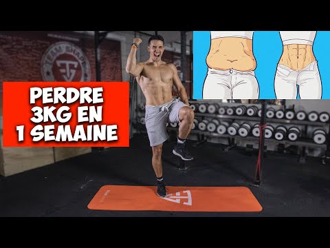 Perdez 3kg de gras en 1 semaine ! (10min cardio intense)