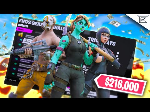 We won $216,000 in the FNCS Grand Finals | Endretta