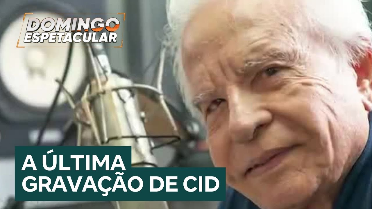 O legado de Cid Moreira: veja o último trabalho do ícone da TV antes de falecer