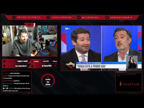 TJI REAGE A DEBATE LEGISLATIVAS ANDRÉ VENTURA VS. JOÃO COTRIM DE FIGUEIREDO (CHEGA / IL)