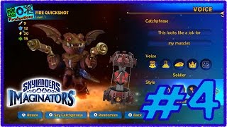 Skylanders: Imaginators: Gameplay #4: Fire Creation: Colonel Infernal (Wii U)
