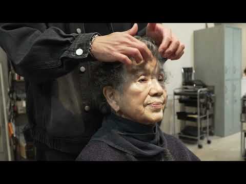 美容師の孫にカットしてもらい若返りました！