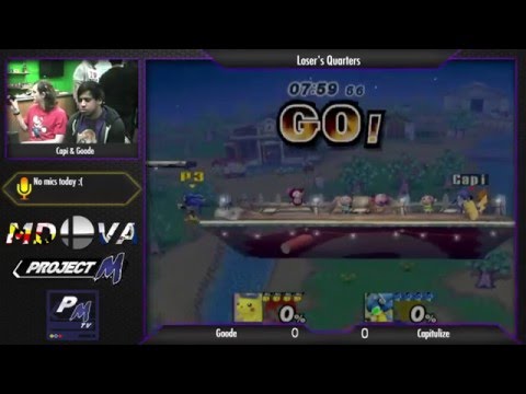 Project M @ Xanadu Jan. 14: Capitulize (Pikachu) vs. Goode (Sonic, Zelda)