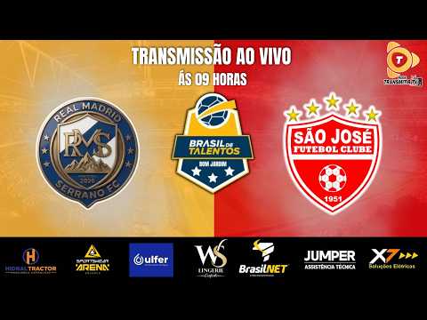 REAL MADRID SERRANO F.C VS SÃO JOSÉ F.C