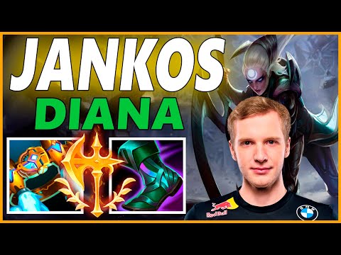 ⚡JANKOS DIANA JUNGLE GAMEPLAY⚡SEASON 12 LEAGUE OF LEGENDS