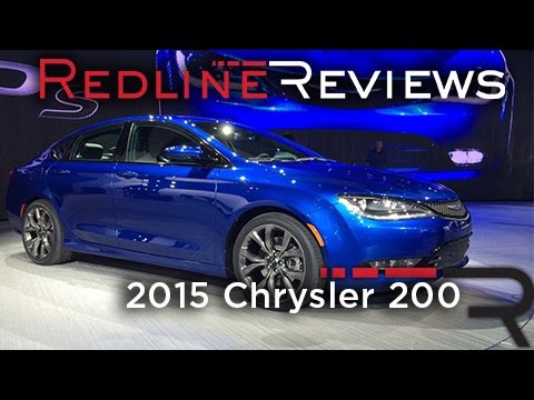 2015 Chrysler 200 at North American International Auto Show