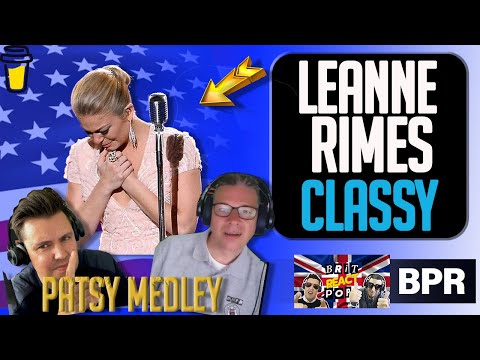 LeAnn Rimes FIRST TIME REACTION to Patsy Cline tribute BRITS REACTION