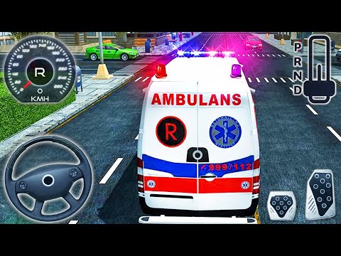 City Ambulance Emergency Driver Simulator - 911 Rescue Transport Driving - Android GamePlay