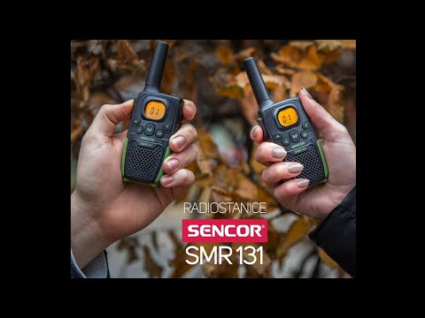 Radijo stotelė - racija SENCOR SMR 131 Walkie talkies video