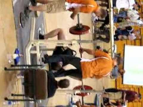 135 kg. (297 lb.) Bench Press