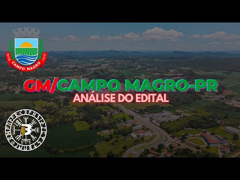 GUARDA MUNICIPAL CAMPO MAGRO-PR | ANÁLISE DO EDITAL