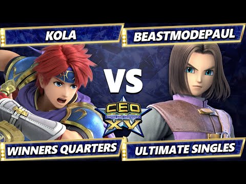 CEO 2025 - Kola (Roy) Vs. BeastModePaul (Hero) Smash Ultimate - SSBU