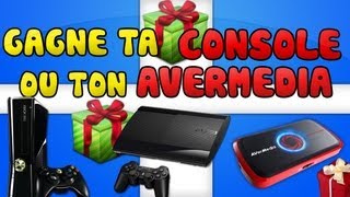 Gagne ta console et le nouveau boîtier Avermedia - Concours 300 000 abonnés 