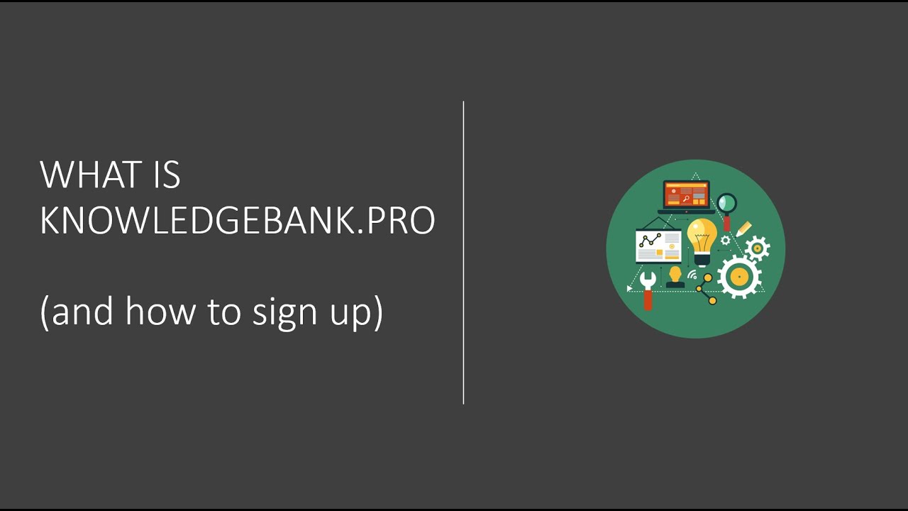 What is KnowledgeBank Pro and how to sign up?