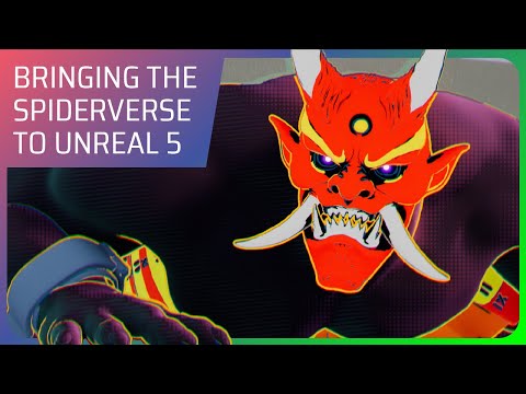Bringing the Spiderverse into UE5 - Tech Art exploration fun