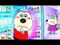 Wolfoo Makes SECRET ROOM Inside A Fridge | Kids Play Safe At Home 🤩 Wolfoo Kids Cartoon