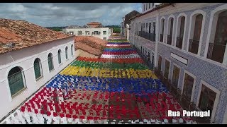 O São João de São Luís é o melhor do Brasil - Bandeirinhas no Centro Histórico