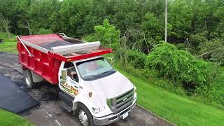 RJ & Sons Paving Company Drone video by Fly higher drones LLC of Annapolis Maryland