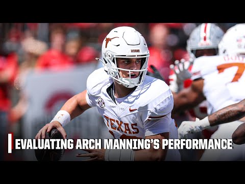 Texas vs. Ohio State Reaction 👀 What went wrong for Arch Manning? | ESPN College Football