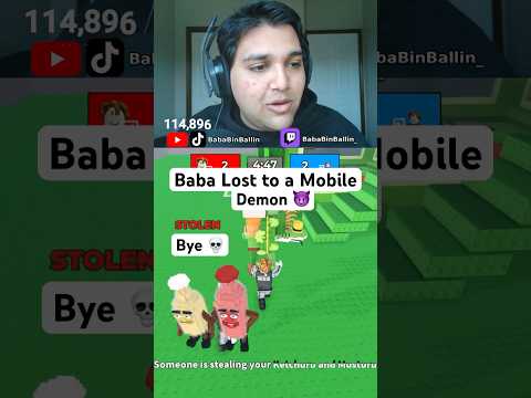 Baba Lost to a Mobile Demon 💀