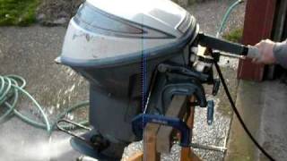 1964 Evenrude 9.5 Hp running smoothly