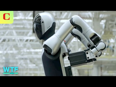 New Humanoid Robot Can Swap Its Own Battery Pack | What The Future