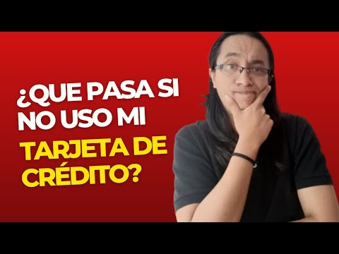 What happens if I don't use my credit card?