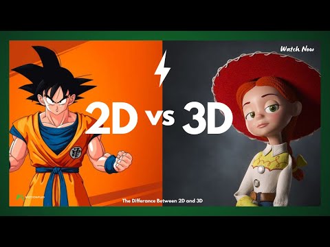 The Differences Between 2D and 3D Animation | Motionplex