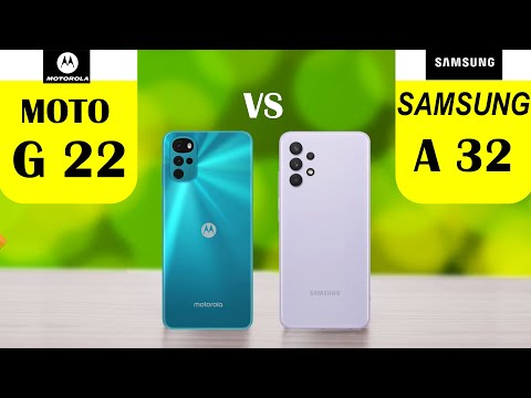 samsung a32 vs moto g22