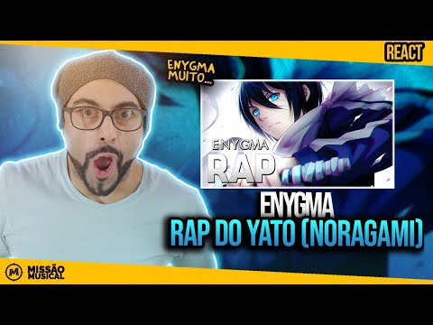 REACT de Rap do Yato (Noragami) | Deus da Calamidade | Enygma 60
