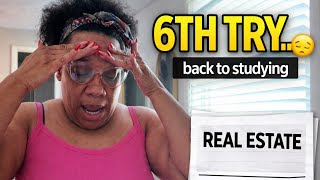 Studying for My Real Estate Exam (6th Attempt)… I’m Not Giving Up (2026)