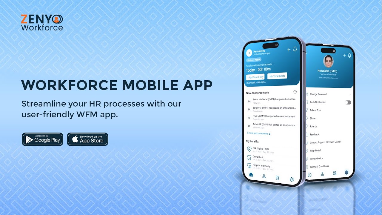 Introducing Zenyo Workforce Mobile Application