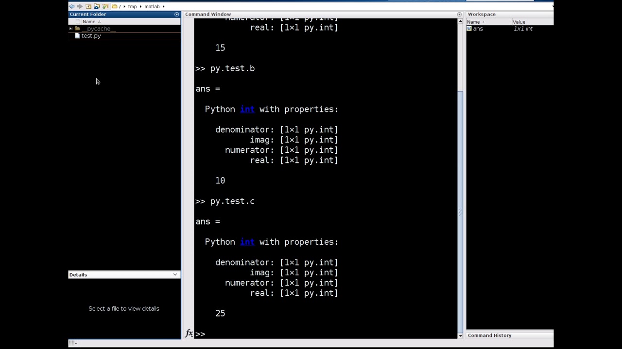 Importing python code in matlab