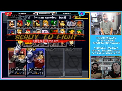 Winners Round 1 - Boxmail vs Adam001 - Melee Week 10