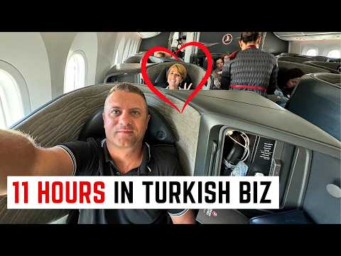 Flying MIA to IST on Turkish Business Class 787-9 Couples Review 🛳️⛴️