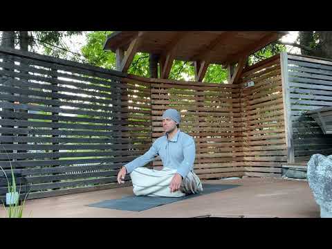 Stilles Sitzen, Atmung, Meditation - Angeleitete Atemübung mit Timo (5:00 Min.)