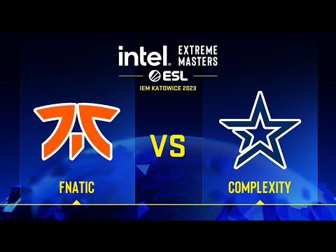 fnatic vs Complexity | Map 3 Overpass | IEM Katowice 2023