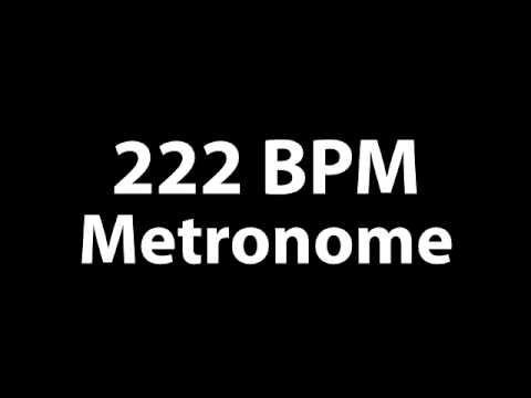 222 BPM Metronome Beat - MP3 Metronome