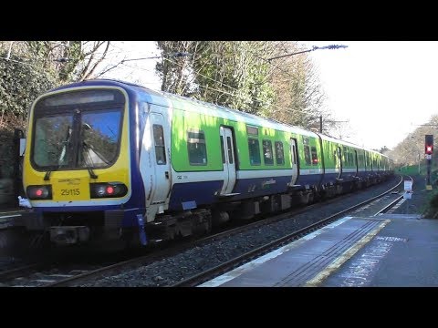 Irish Rail 29000 Class Commuter Train 29115 - Raheny Station, Dublin
