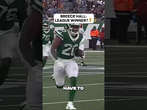 Thumbnail for New York Jets running back free Hall is a fantasy football league winner